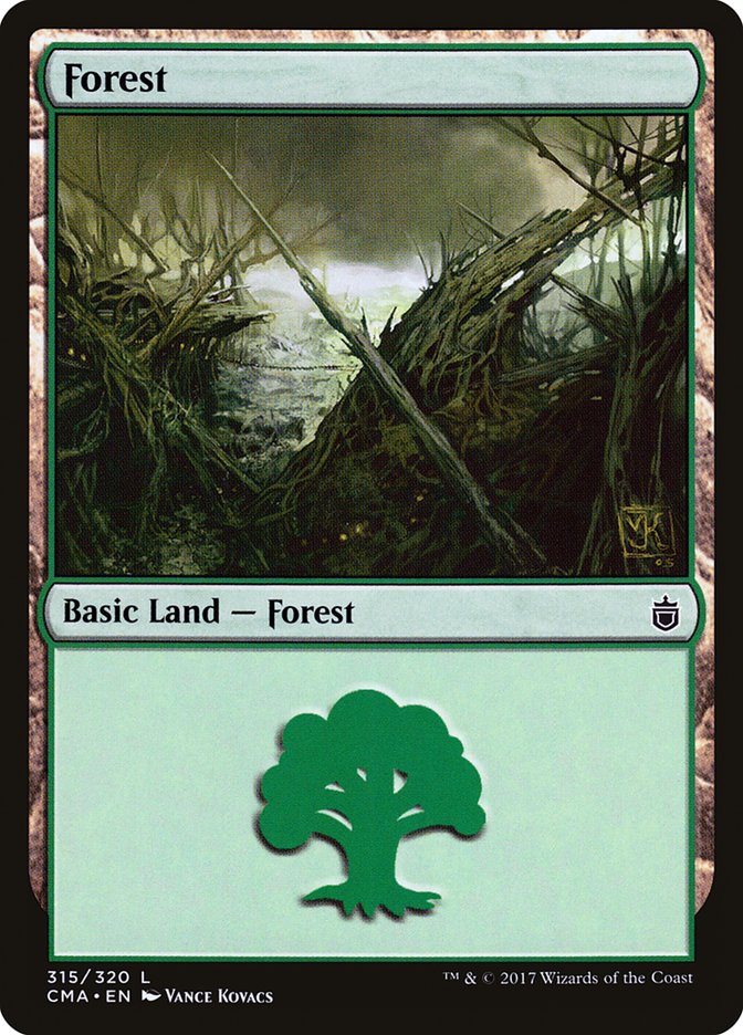 Forest (315) [Commander Anthology] | Gear Gaming Fayetteville