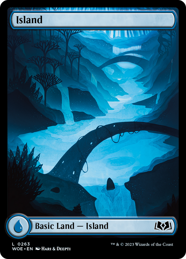 Island (263) (Full-Art) [Wilds of Eldraine] | Gear Gaming Fayetteville