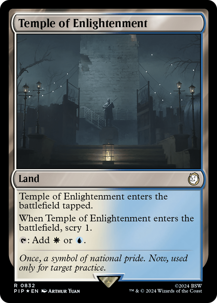 Temple of Enlightenment (Surge Foil) [Fallout] | Gear Gaming Fayetteville
