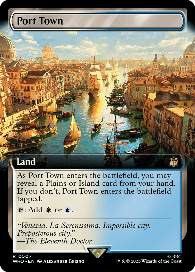 Port Town (Extended Art) [Doctor Who] | Gear Gaming Fayetteville