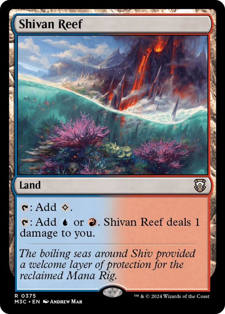 Shivan Reef [Modern Horizons 3 Commander] | Gear Gaming Fayetteville