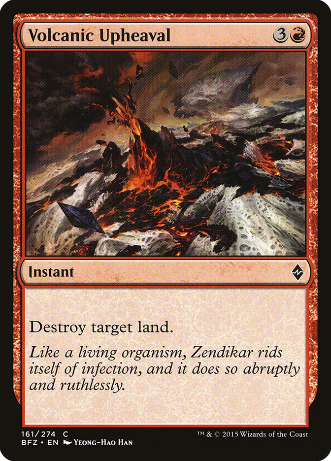 Volcanic Upheaval [Battle for Zendikar] | Gear Gaming Fayetteville