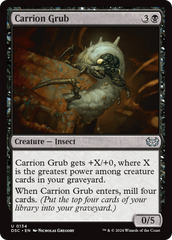 Carrion Grub [Duskmourn: House of Horror Commander] | Gear Gaming Fayetteville