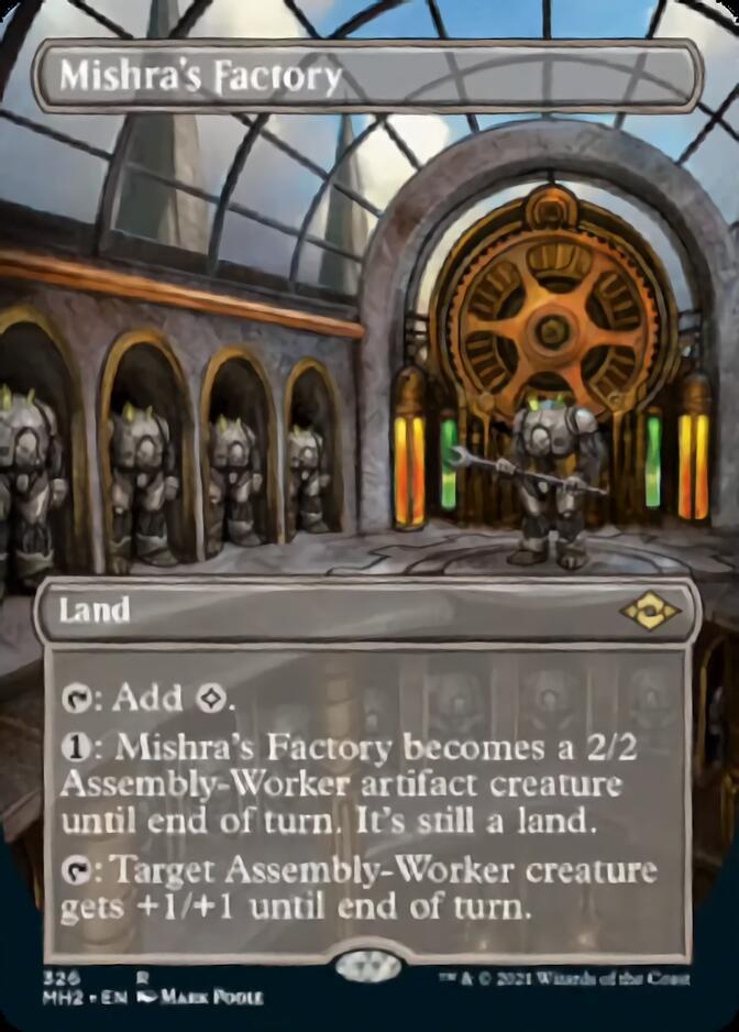 Mishra's Factory (Borderless Alternate Art) [Modern Horizons 2] | Gear Gaming Fayetteville
