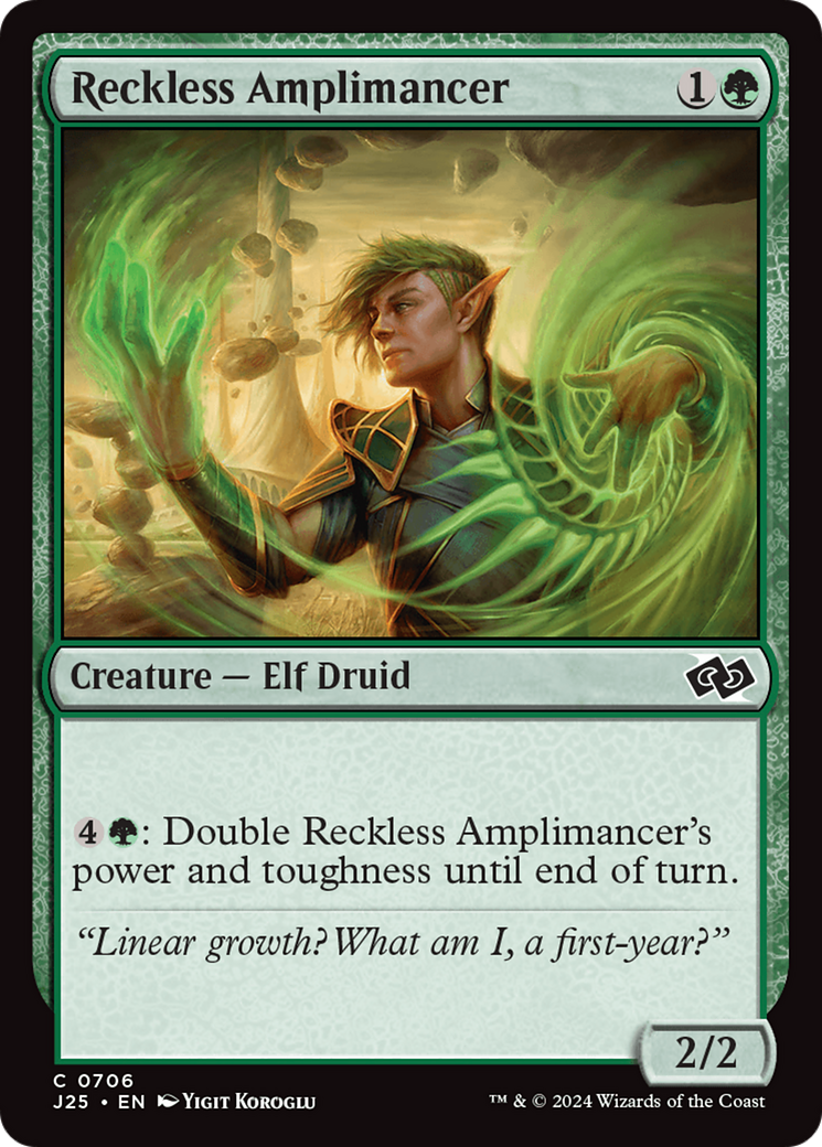 Reckless Amplimancer [Foundations Jumpstart] | Gear Gaming Fayetteville