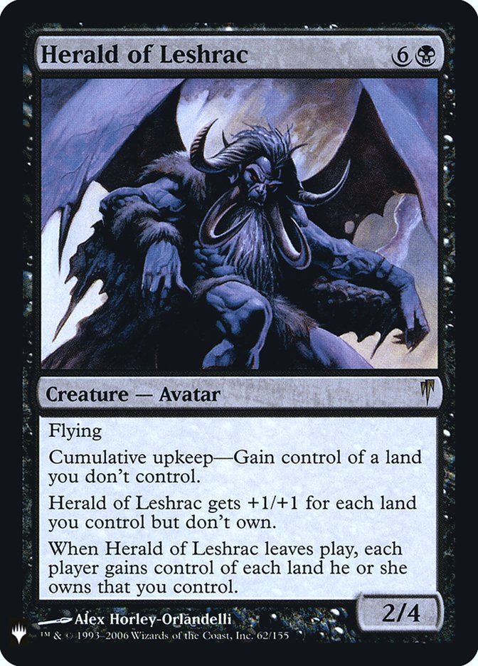 Herald of Leshrac [Mystery Booster] | Gear Gaming Fayetteville