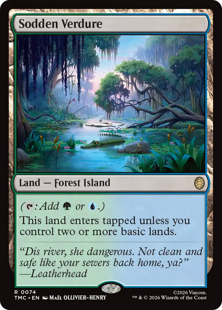 Sodden Verdure [Teenage Mutant Ninja Turtles Commander] | Gear Gaming Fayetteville