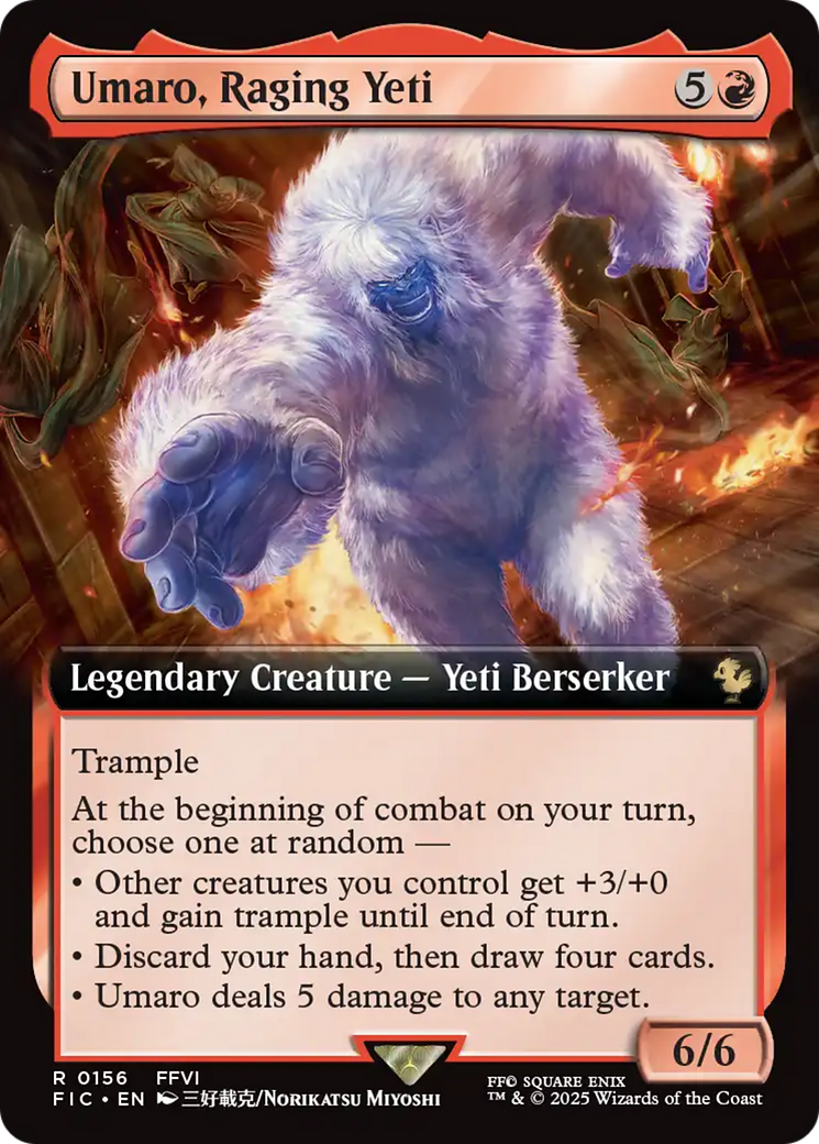 Umaro, Raging Yeti (Extended Art) [FINAL FANTASY Commander] | Gear Gaming Fayetteville