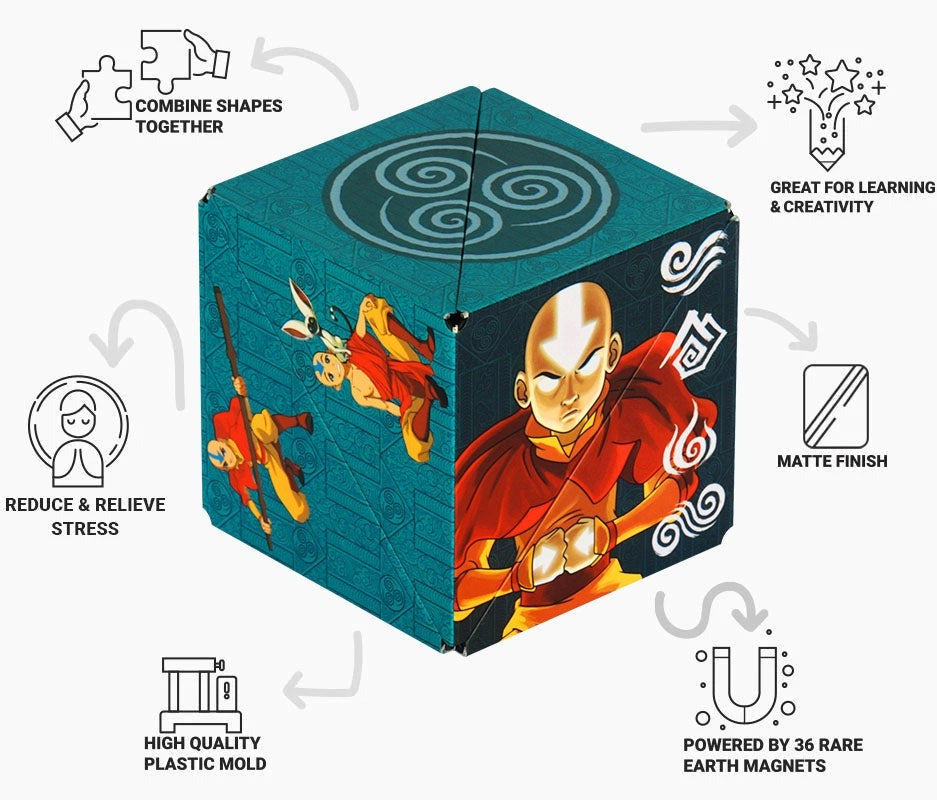 Shashibo Cube, Avatar, The Last Airbender Series: Air | Gear Gaming Fayetteville