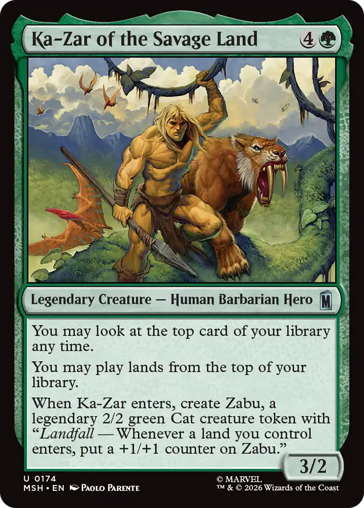 Ka-Zar of the Savage Land [Marvel Super Heroes] | Gear Gaming Fayetteville