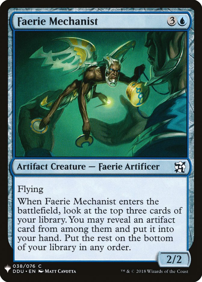 Faerie Mechanist [Mystery Booster] | Gear Gaming Fayetteville