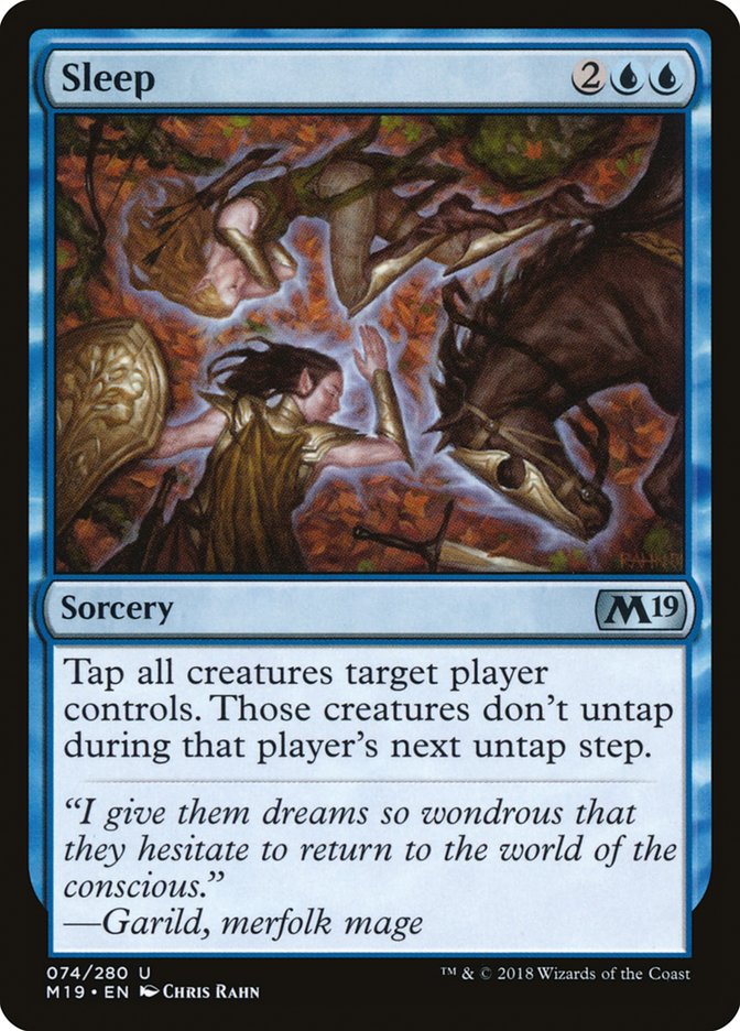 Sleep [Core Set 2019] | Gear Gaming Fayetteville