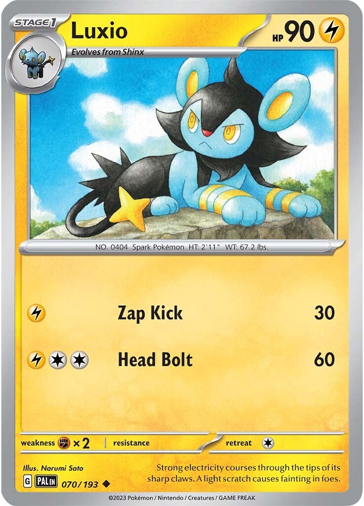 Luxio (070/193) [Scarlet & Violet: Paldea Evolved] | Gear Gaming Fayetteville