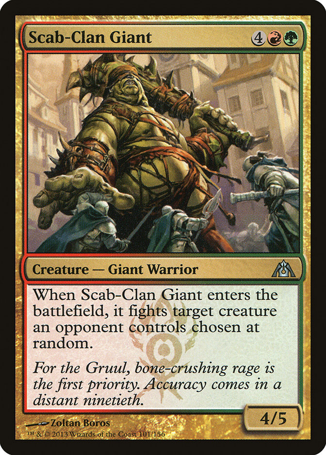 Scab-Clan Giant [Dragon's Maze] | Gear Gaming Fayetteville