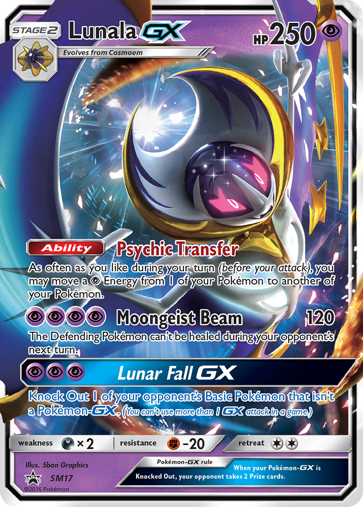 Lunala GX (SM17) [Sun & Moon: Black Star Promos] | Gear Gaming Fayetteville