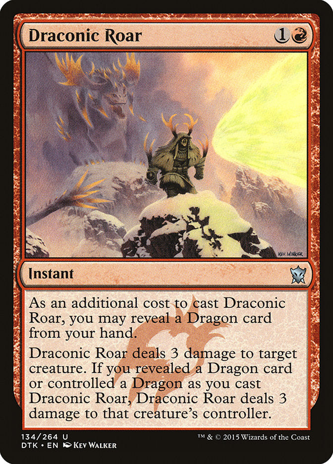 Draconic Roar [Dragons of Tarkir] | Gear Gaming Fayetteville