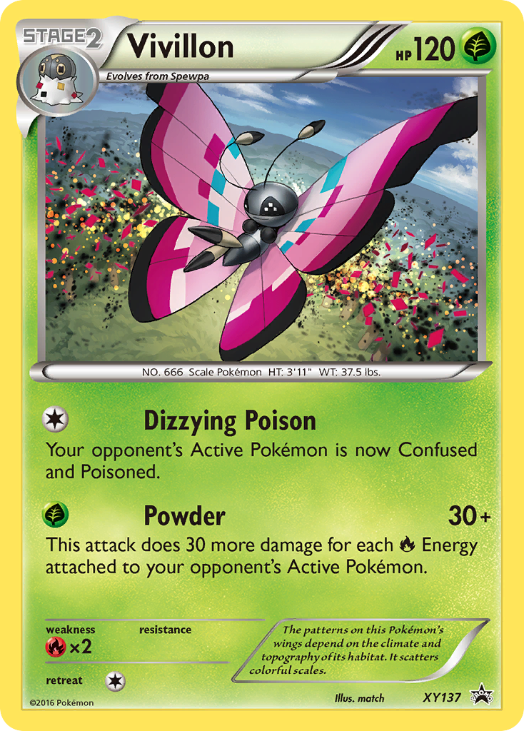 Vivillon (XY137) [XY: Black Star Promos] | Gear Gaming Fayetteville