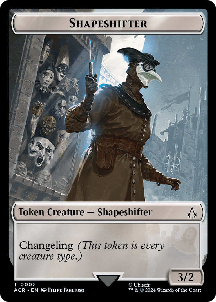 Shapeshifter Token [Assassin's Creed Tokens] | Gear Gaming Fayetteville