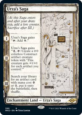 Urza's Saga (Sketch) [Modern Horizons 2] | Gear Gaming Fayetteville