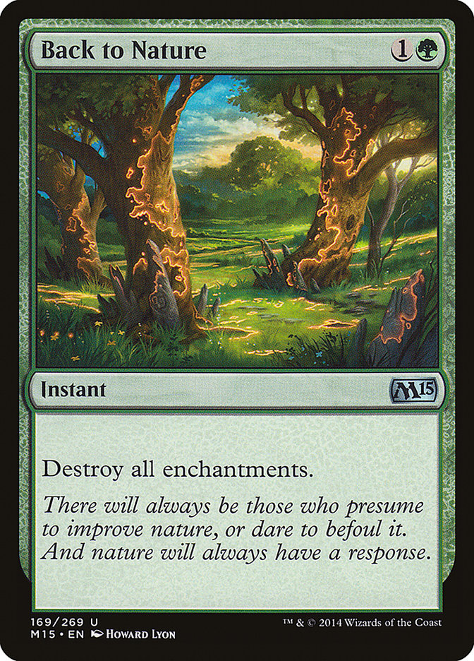 Back to Nature [Magic 2015] | Gear Gaming Fayetteville
