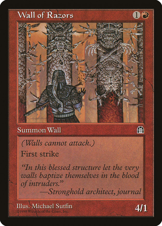 Wall of Razors [Stronghold] | Gear Gaming Fayetteville