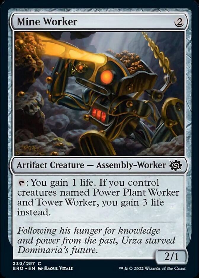 Mine Worker [The Brothers' War] | Gear Gaming Fayetteville