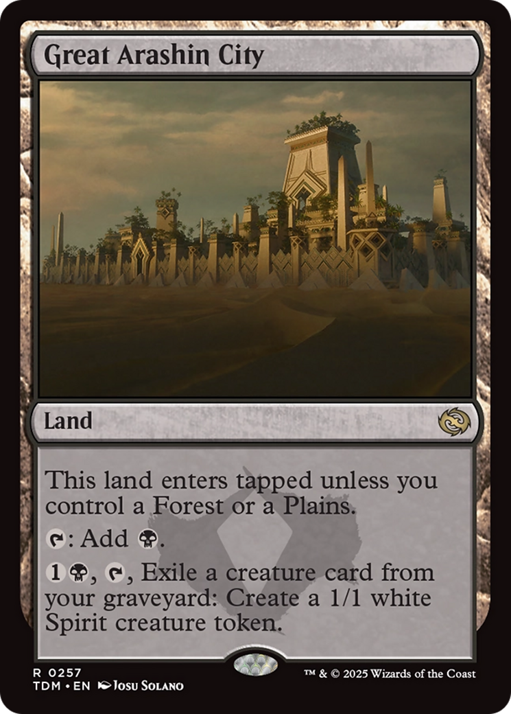 Great Arashin City [Tarkir: Dragonstorm] | Gear Gaming Fayetteville