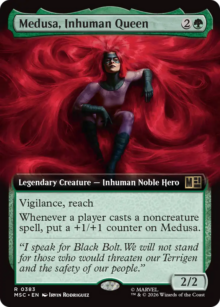 Medusa, Inhuman Queen (Extended Art) [Marvel Super Heroes Commander] | Gear Gaming Fayetteville