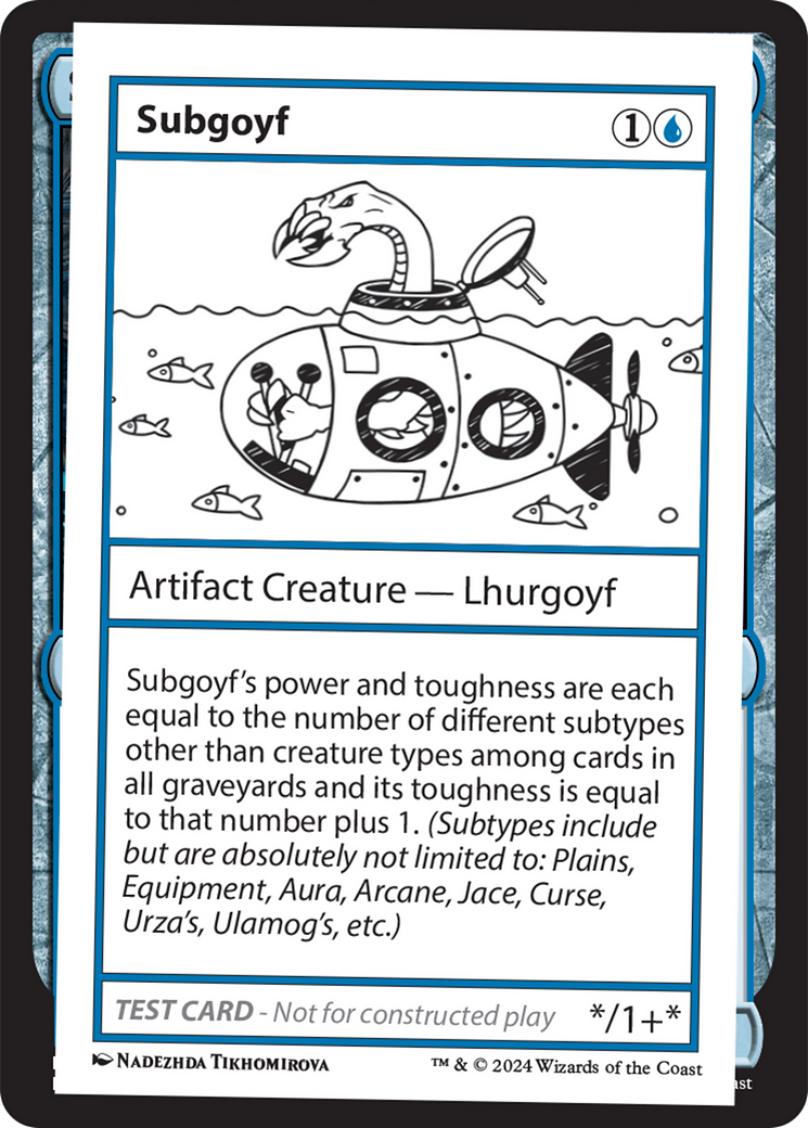 Subgoyf [Mystery Booster 2 Playtest Cards] | Gear Gaming Fayetteville