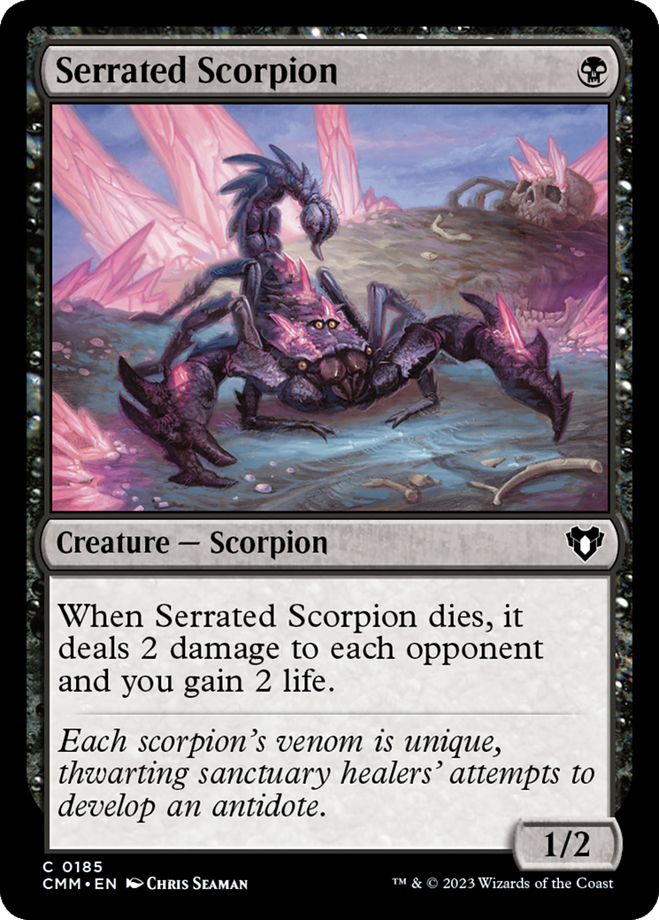 Serrated Scorpion [Commander Masters] | Gear Gaming Fayetteville