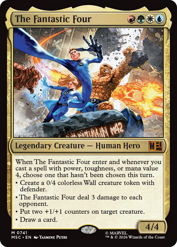 The Fantastic Four [Marvel Super Heroes Commander] | Gear Gaming Fayetteville