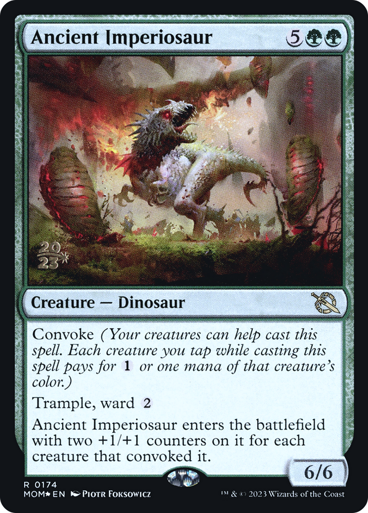 Ancient Imperiosaur [March of the Machine Prerelease Promos] | Gear Gaming Fayetteville