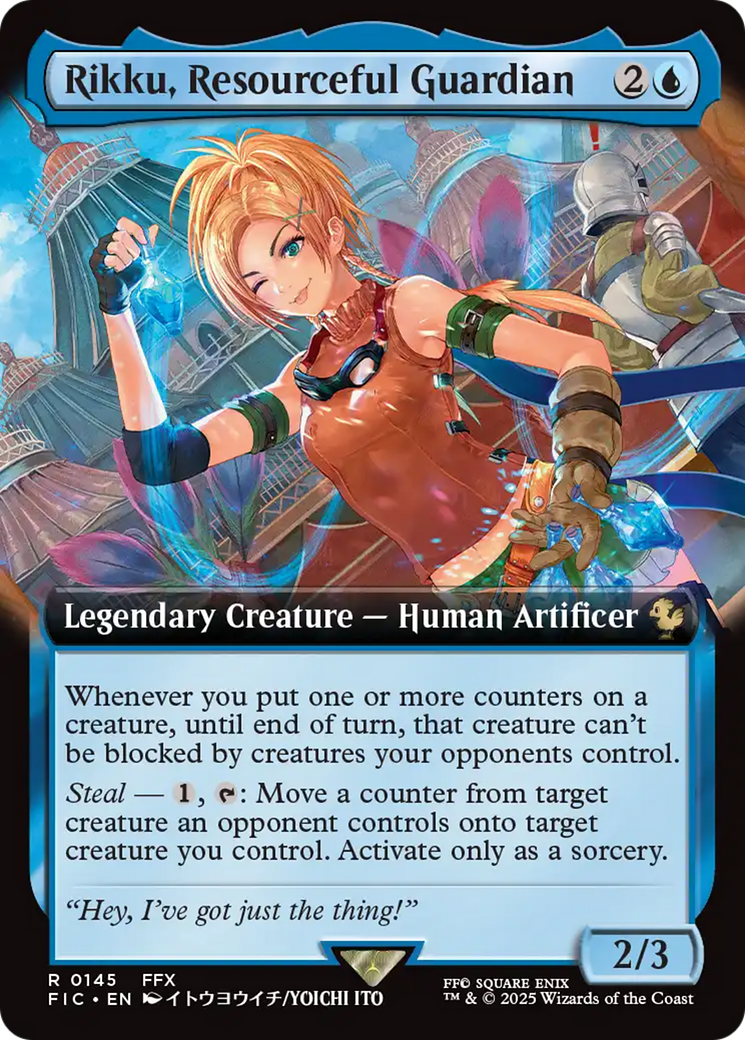 Rikku, Resourceful Guardian (Extended Art) [FINAL FANTASY Commander] | Gear Gaming Fayetteville