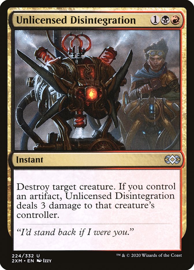 Unlicensed Disintegration [Double Masters] | Gear Gaming Fayetteville