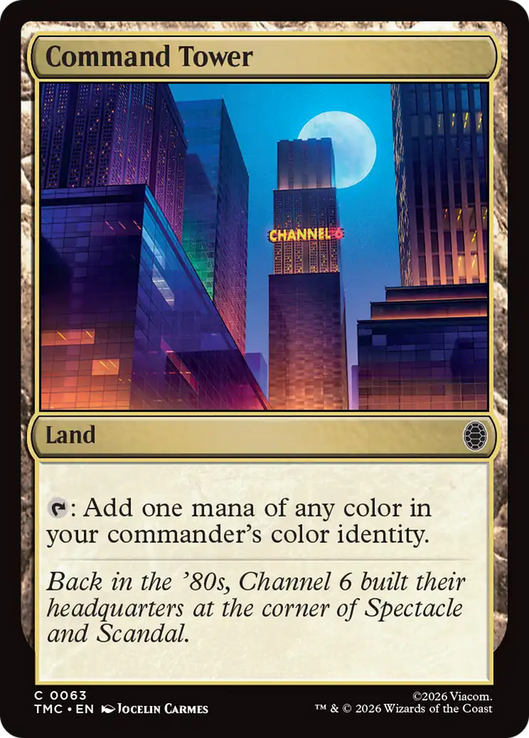 Command Tower [Teenage Mutant Ninja Turtles Commander] | Gear Gaming Fayetteville