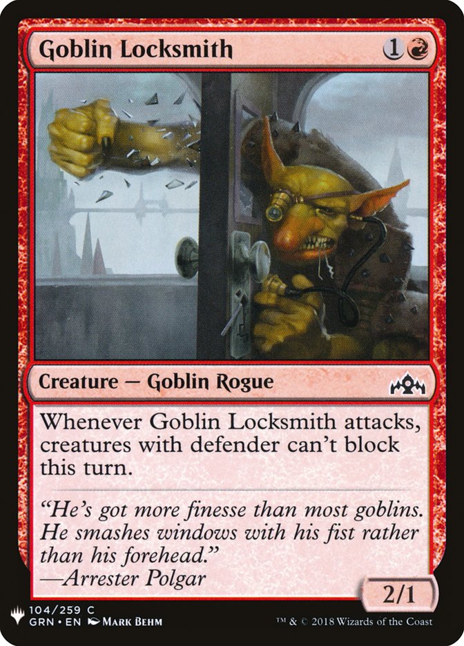 Goblin Locksmith [Mystery Booster] | Gear Gaming Fayetteville