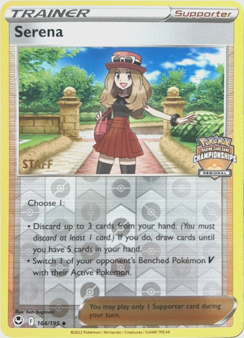 Serena (164/195) (Staff Regional Championships) [League & Championship Cards] | Gear Gaming Fayetteville