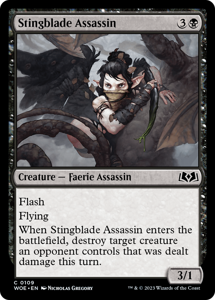 Stingblade Assassin [Wilds of Eldraine] | Gear Gaming Fayetteville