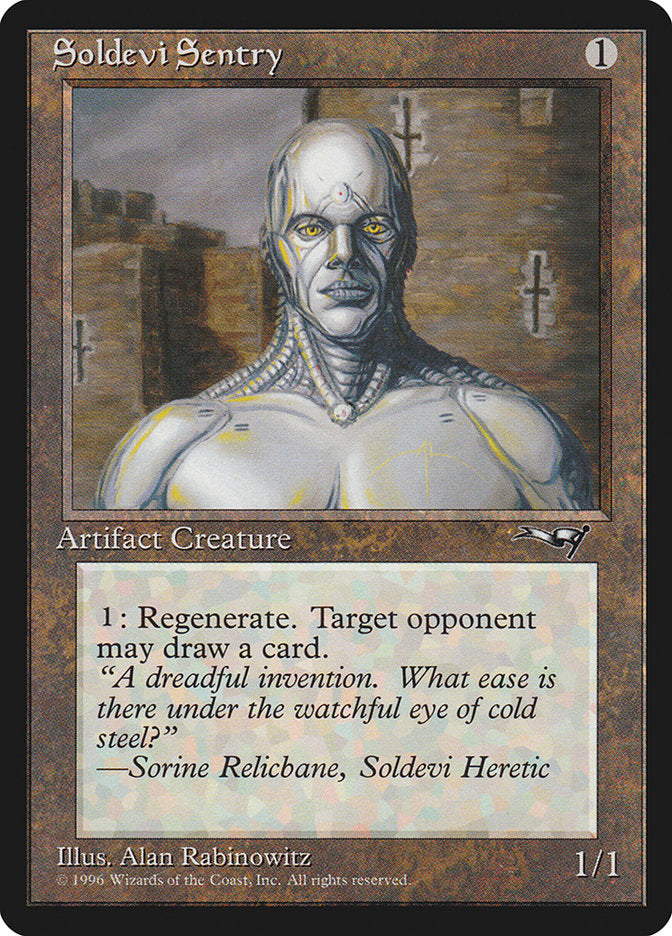 Soldevi Sentry (Tower Background) [Alliances] | Gear Gaming Fayetteville