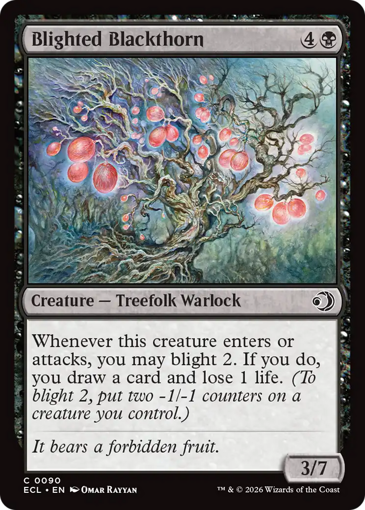 Blighted Blackthorn [Lorwyn Eclipsed] | Gear Gaming Fayetteville