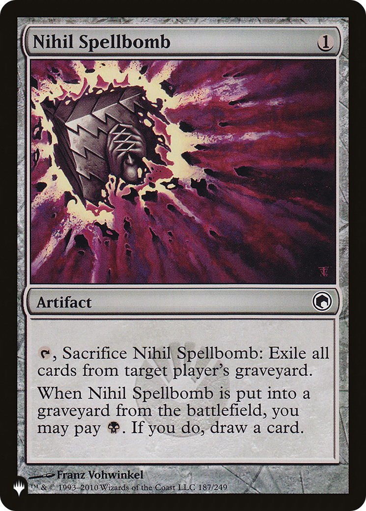 Nihil Spellbomb [The List] | Gear Gaming Fayetteville