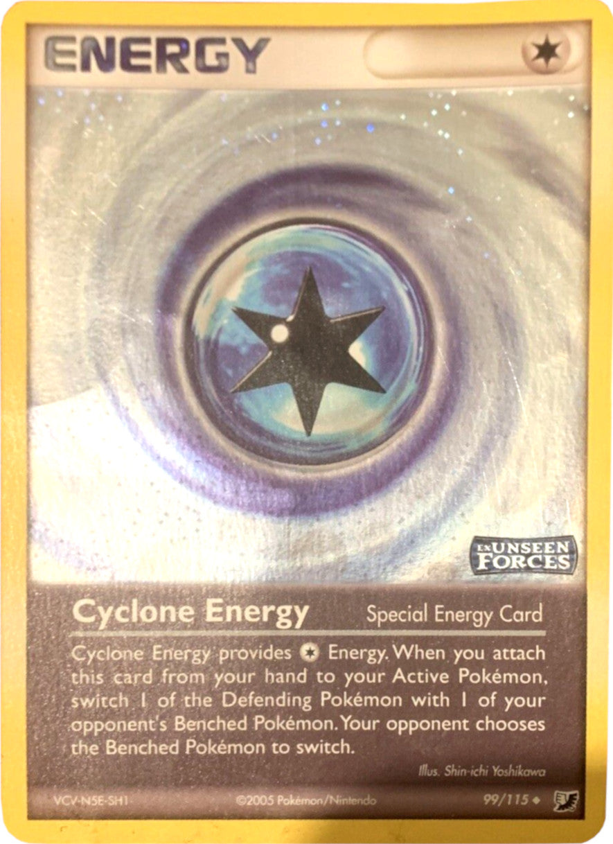 Cyclone Energy (99/115) (Stamped) [EX: Unseen Forces] | Gear Gaming Fayetteville