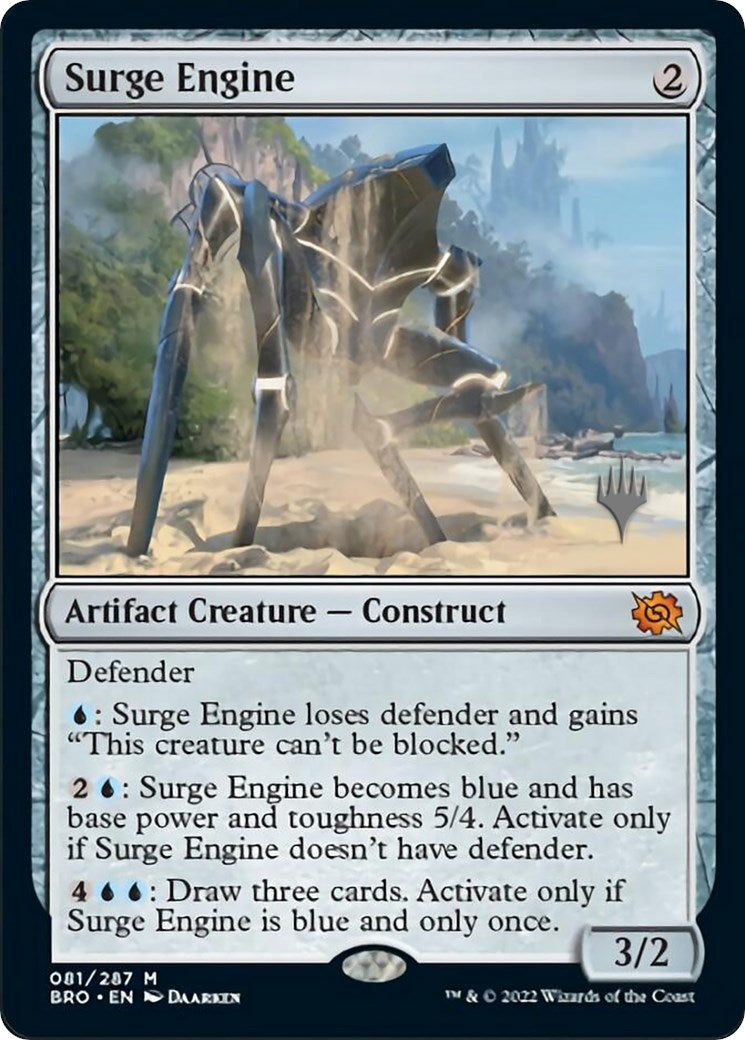 Surge Engine (Promo Pack) [The Brothers' War Promos] | Gear Gaming Fayetteville