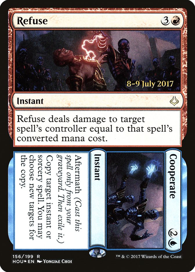 Refuse // Cooperate [Hour of Devastation Prerelease Promos] | Gear Gaming Fayetteville
