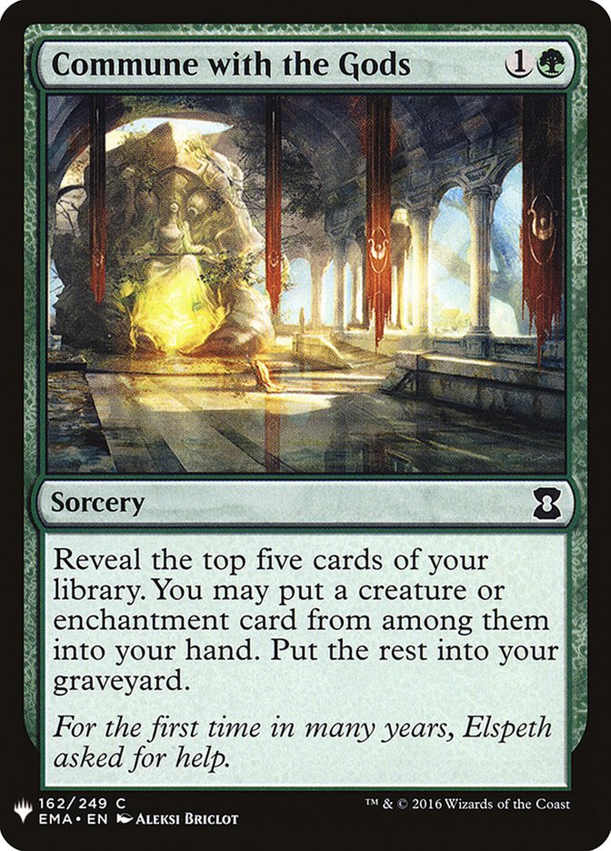 Commune with the Gods [Mystery Booster] | Gear Gaming Fayetteville