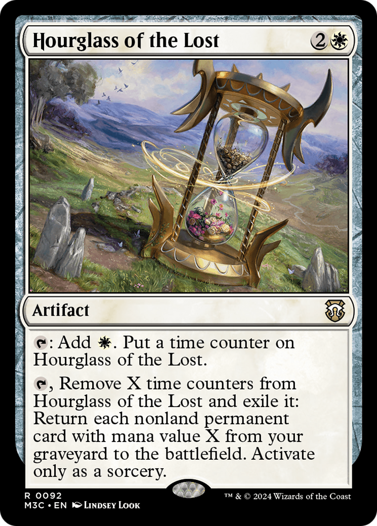 Hourglass of the Lost (Ripple Foil) [Modern Horizons 3 Commander] | Gear Gaming Fayetteville