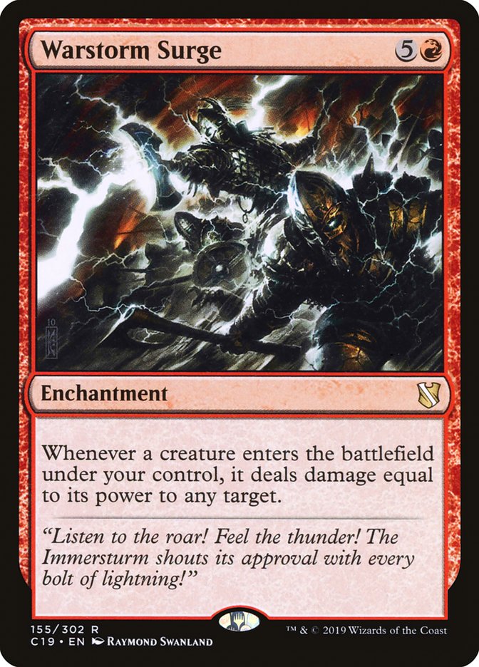 Warstorm Surge [Commander 2019] | Gear Gaming Fayetteville