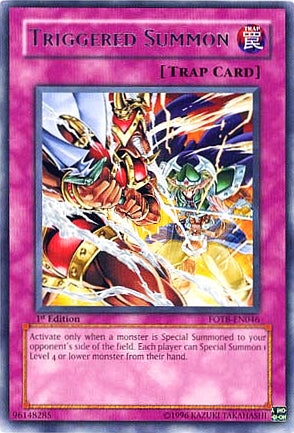 Triggered Summon [FOTB-EN046] Rare | Gear Gaming Fayetteville