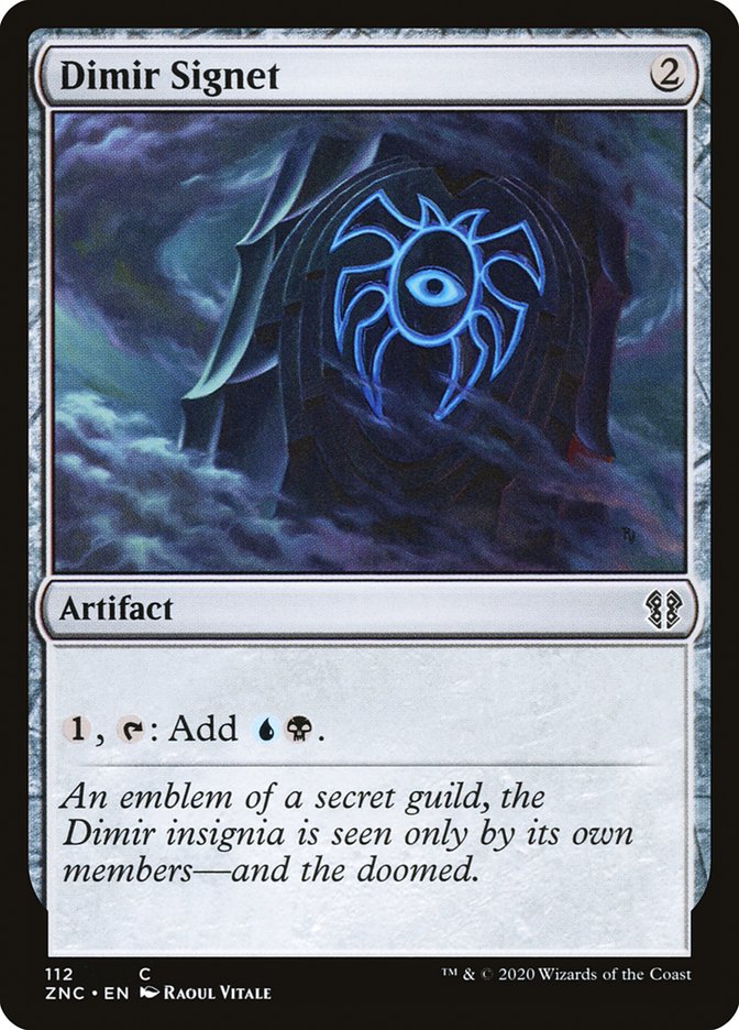 Dimir Signet [Zendikar Rising Commander] | Gear Gaming Fayetteville