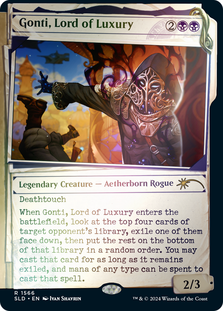 Gonti, Night Minister (Promo Pack) [Aetherdrift Promos] | Gear Gaming Fayetteville